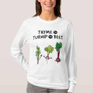 ティムトゥートザビーツガーデナーおもしろいビーガン Tシャツ