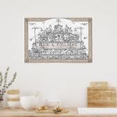 ティムハンキンの共有証明書 ポスター (キッチン)