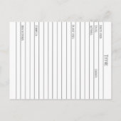 ティムハーブマテリアメディカカードハーブ勉強 ポストカード (裏面)