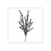 ティムハーブ植物園フローラ水彩 ラバースタンプ (インプリント)