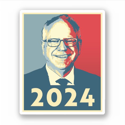 ティムワルツファンクラブ シール (正面)