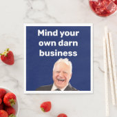 ティム・ウォルズは自分の仕事を考えなさい スタンダードランチョンナプキン (インサイチュ)