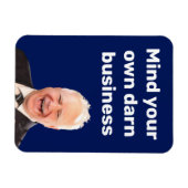 ティム・ウォルズは自分の仕事を考えなさい マグネット (横)