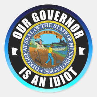 ティム・ウォルズは馬鹿だ ラウンドシール