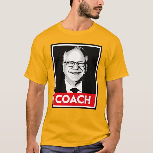 ティム・ウォルズ・コーチ Tシャツ (正面)