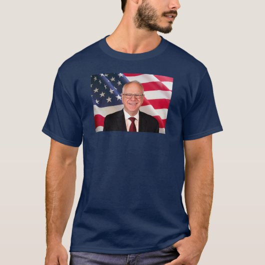 ティム・ウォルズfor America Tシャツ (正面)