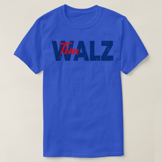 ティム・ウォルズTシャツ Tシャツ (デザイン正面)