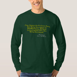 ティム・ウォル風変わりツ州知事ロングスリーブTシャツ Tシャツ