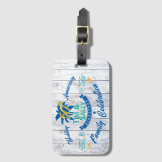 ティム&サリーの50番目の荷物タグ ラゲッジタグ