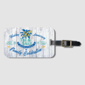 ティム&サリーの50番目の荷物タグ ラゲッジタグ (正面横)