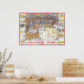 ティム・ハンキンのテレビスタジオのポスター ポスター (キッチン)