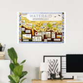 ティム・ハンキンの水援助ポスター ポスター (ホームオフィス)