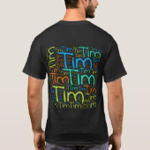 ティム Tシャツ (裏面)
