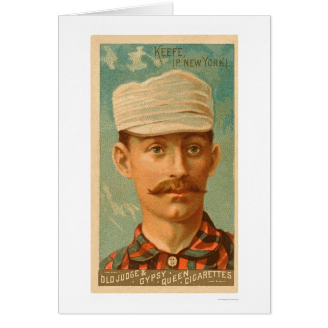 ティムKeefeのベースボールカード1888年 (正面)