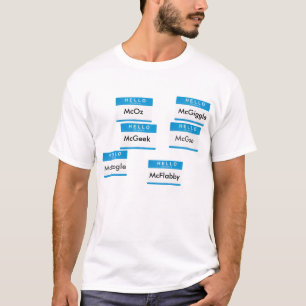 ティムMcGeeの多くの顔 Tシャツ