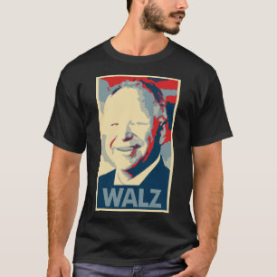 ティムWalzポスター政治パロディ Tシャツ