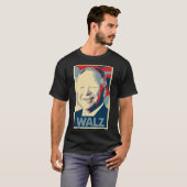 ティムWalzポスター政治パロディ Tシャツ (正面フル)