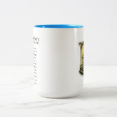 ティメンスティデム協会コーヒーマグ ツートーンマグカップ (中央)