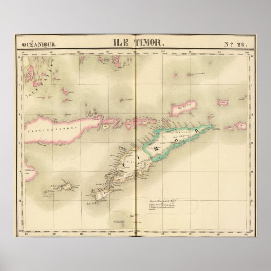 ティモアイランドオセアニアno 28 ポスター (正面)