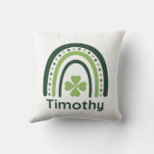 ティモシークローバーボホーレインボー クッション (裏面)