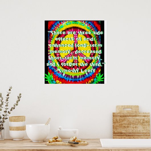 ティモシー・ラリー引用文ポスターWakNBakメディア ポスター (キッチン)