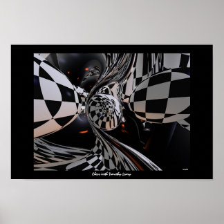 ティモシー・リーリーとのチェス ポスター