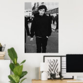 ティモテーシャラメット歩く ポスター (ホームオフィス)