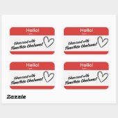 ティモテーシャラメナグタグ 長方形シール (シート)