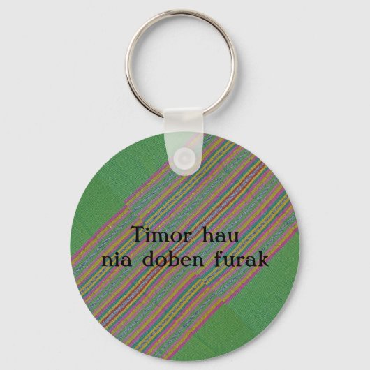 ティモール・ハウ・ニアドベンフラック キーホルダー (正面)