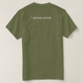 ティユニセックスー Tシャツ (デザイン裏面)