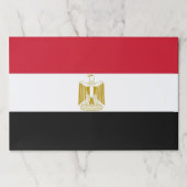 ティラウェイ紙パッドとエジプト国旗 ペーパーパッド (正面)