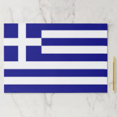 ティラウェイ紙パッドとギリシャ国旗 ペーパーパッド (インサイチュ)