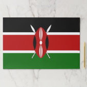 ティラウェイ紙パッドとケニア国旗 ペーパーパッド (インサイチュ)
