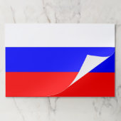 ティラウェイ紙パッドとロシア国旗 ペーパーパッド (折り畳み)