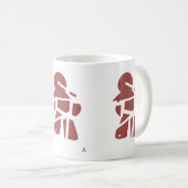 ティラストアパートメープルボードゲーマーデザイン コーヒーマグカップ (正面右)