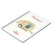 ティラドロップジプシーキャラバンカーサ ノートブック (左側)