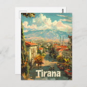 ティラナヴィンテージ ポストカード (正面/裏面)