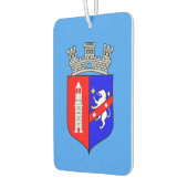 ティラナ国旗、アルバニアヘアタイ カーエアーフレッシュナー (左)