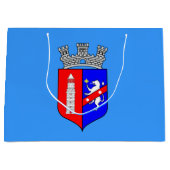 ティラナ国旗、アルバニア大抱き枕 ラージペーパーバッグ (正面)