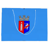 ティラナ国旗、アルバニア大抱き枕 ラージペーパーバッグ (裏面)