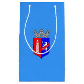 ティラナ国旗、アルバニア小抱き枕 スモールペーパーバッグ (正面)