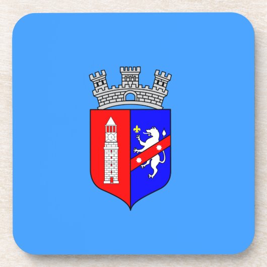 ティラナ国旗、アルバニア・コースター コースター (正面)