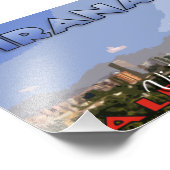 ティラナ、アルバニアを訪れる フォトプリント            (角)