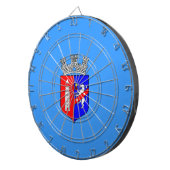 ティラナ、アルバニアダーツボード国旗 ダーツボード (正面右)