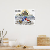 ティラニー・ポスター行進 ポスター (キッチン)