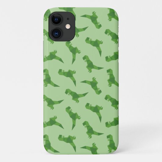 ティラノサウルスおりがみ Case-Mate iPhoneケース (裏面)