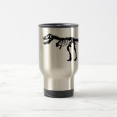 ティラノサウルスのレックスの恐竜の骨組 トラベルマグ (中央)