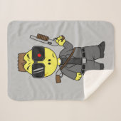 ティラノサウルスのレックスはターミネーターの服を着ている。 シェルパブランケット (正面(横))