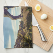 ティラノサウルスのレックス狂 キッチンタオル (四つ折り)