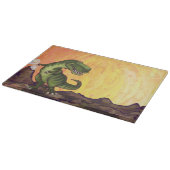 ティラノサウルスの贈り物とアクセサリー カッティングボード (角)